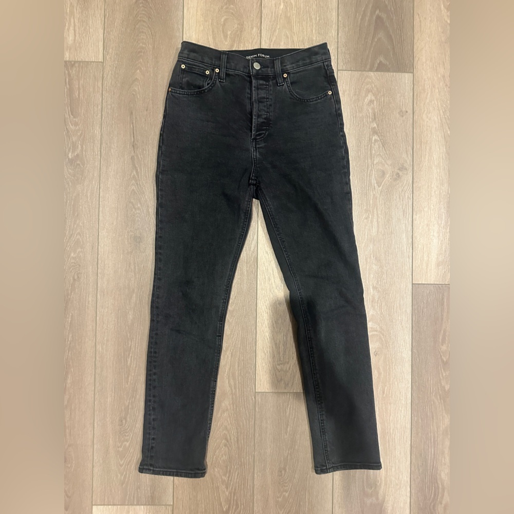 Denim Forum the yoko High Rise Slim Jeans 28L | size 25